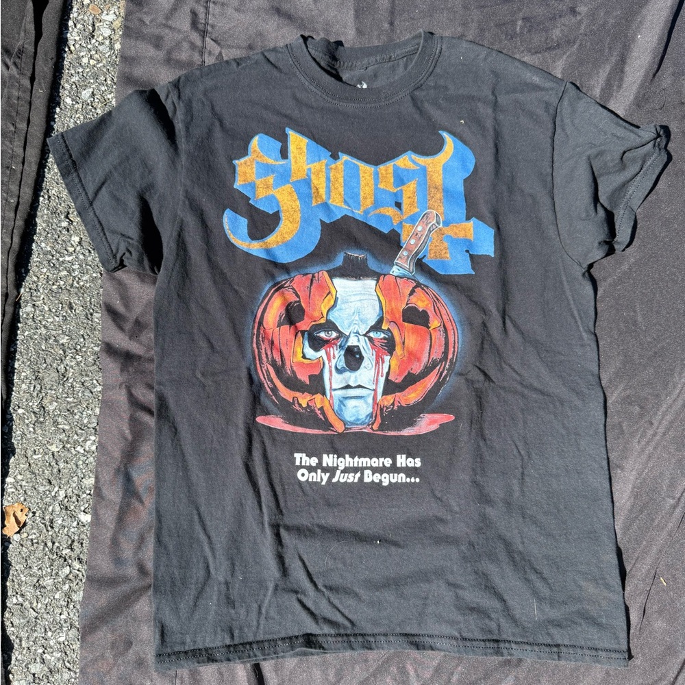Ghost Black Graphic Tee